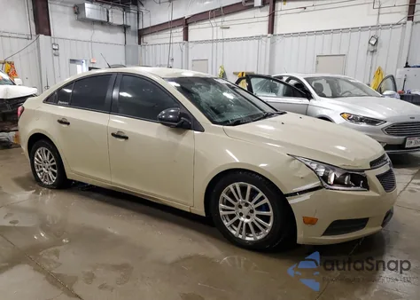 2012 Chevrolet Cruze Eco из США, поврежденный, VIN 1G1PJ5SC4C7221959